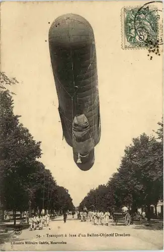 Transport a bras d un Ballon Objectif Drachen -644196