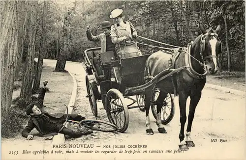 PAris nouveau - Nos Jolies Cocheres -644386