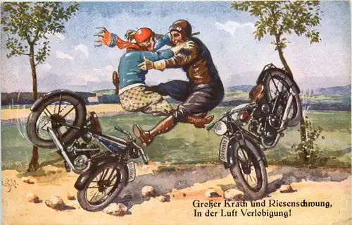 Motorrad - Grosser Krach und Riesenschwung -644404