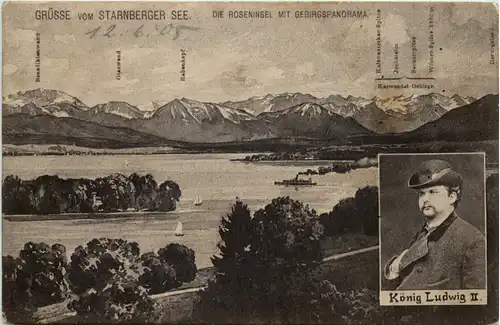 Grüsse vom Starnberger See - König Ludwig II -644612