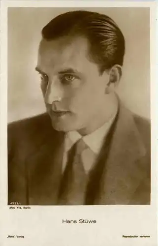 Film - Hans Stüwe - Schauspieler -644490