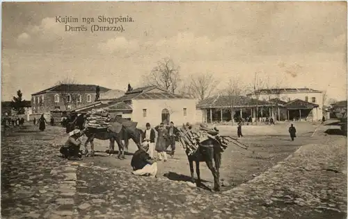 Albania - Durres - Drazzo - Kujtim nga Shqypeia - Feldpost Kriegsgefangene -644652