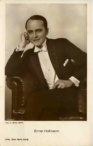 Ernst Hofmann - Schauspieler -644844