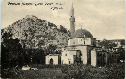 Albania - Scutari - Fortresse Mosquee -644676