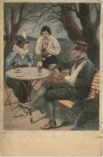 1. WK - Feldpost 4. bayr. Inf Division -644736