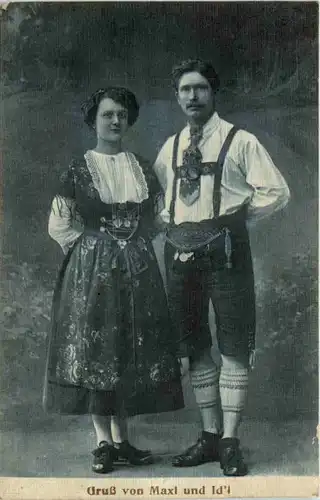 Gruss von Maxl und Idl -644876