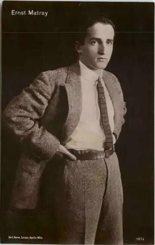 Ernst Matray - Schauspieler -644888