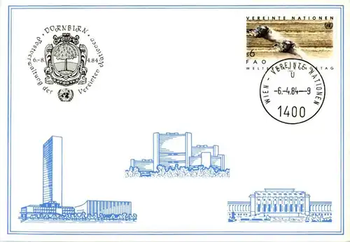 Vereinte Nationen - UNO FDC Dornbirn -196338