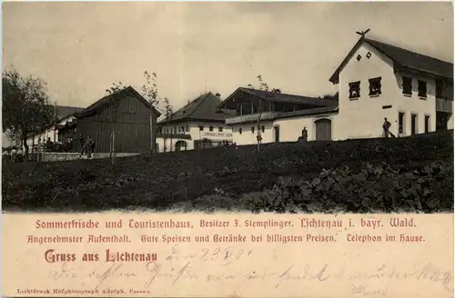 Gruss aus Lichtenau - Sommerfrische und Touristenhaus -645422