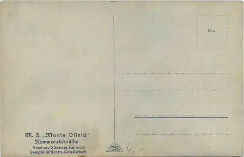 MS Monte Olivia - Kommandobrücke -645632
