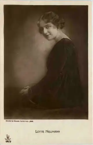 Film - Lotte Neumann - Schauspieler -645692