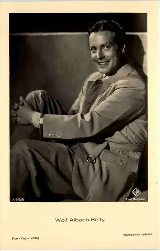 Wolf Albach Retty - Schauspieler -645738