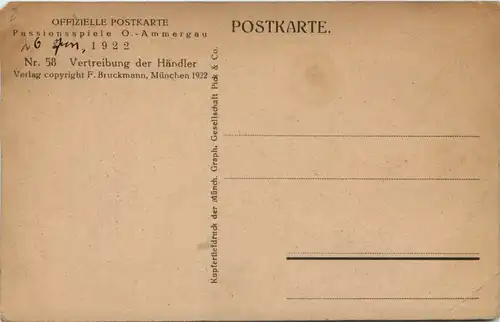 Passionsspiele 1922 Oberammergau -645762