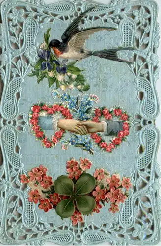 Glückwunsch Prägekarte -645782