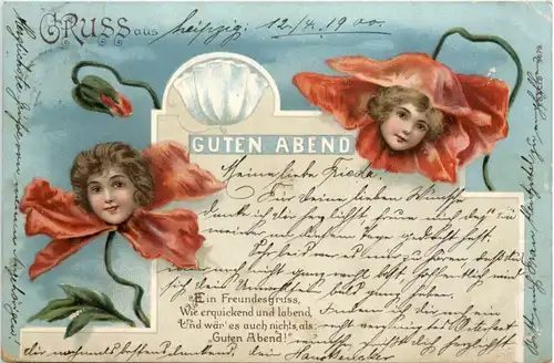 Frauen als Blumen -645934