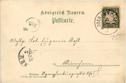 Gruss aus Oberammergau - Litho -646316