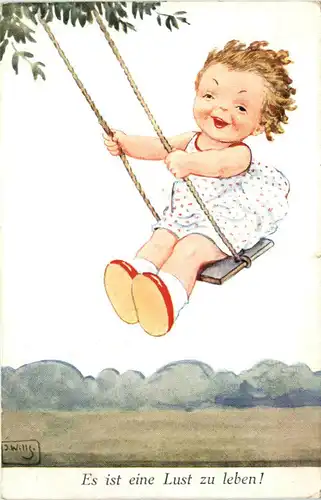 Kind auf Schaukel -646336