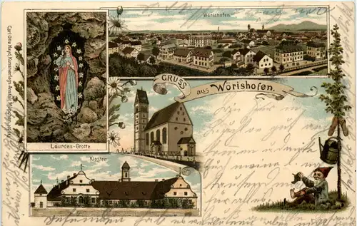 Gruss aus Wörishofen - Litho -646262