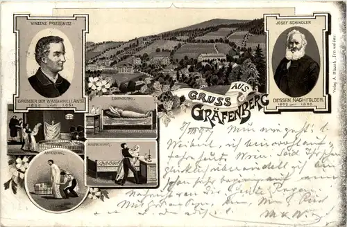 Gruss aus Gräfenberg - Litho 1897 -646514
