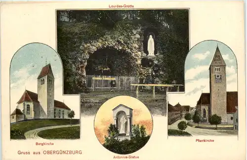 Gruss aus Obergünzburg - Künstler-AK Eugen Felle -646390