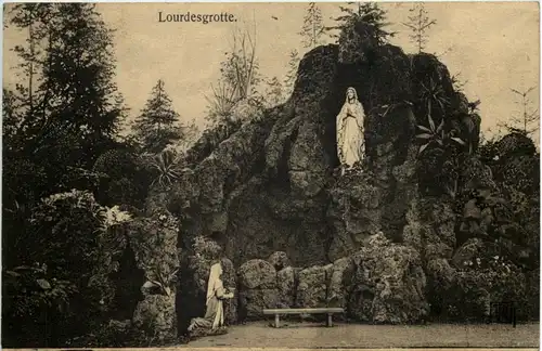 Kloster Grosskönigsdorf - Lourdesgrotte - Frechen -646360