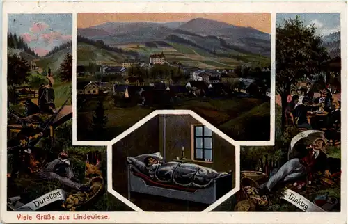 Viele Grüsse aus Lindewiese - Schlesien -646560