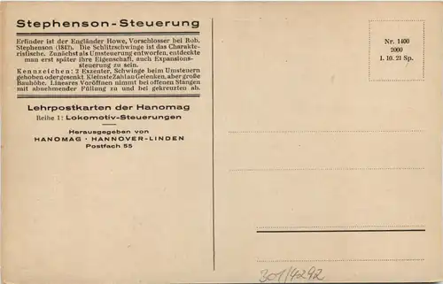 Güterzuglokomotive - Stephenson Steuerung -646466