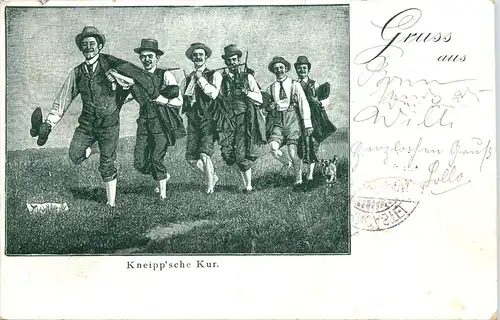 Gruss aus Kneipp sche Kur - Humor -646592