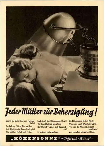 Werbung - Höhensonne - Hanau -646608