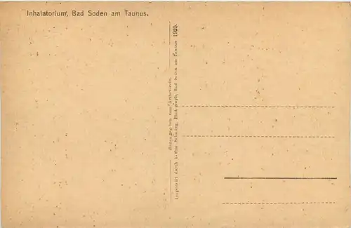 Bad Soden im Taunus - Imperatorsaal -646624