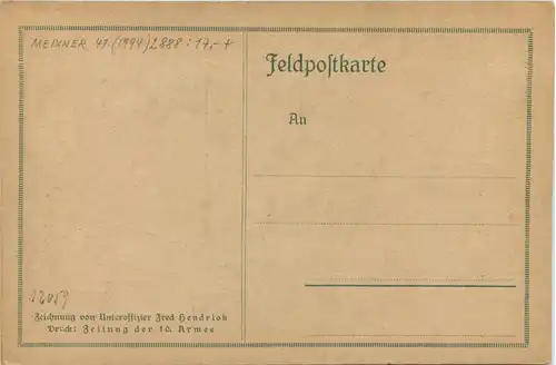 Zeitung der 10. Armee - 1. WK -646824