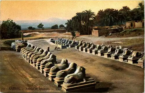 Egypt - KArnak - Avenue of Sphinxes -646836