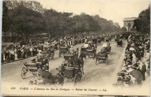 Paris - L Avenue du Bois de Boulogne -646948