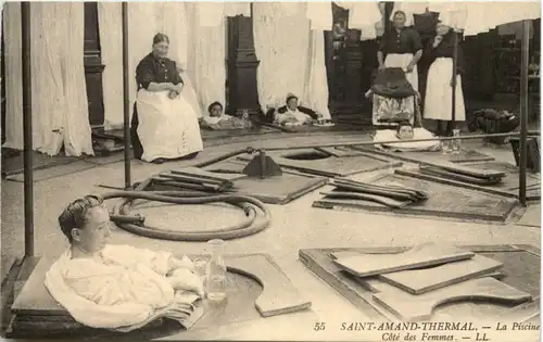 Saint Amand Thermal - La Piscine - Feldpost 2. Bay Landsturm Inf. Batl München -646996