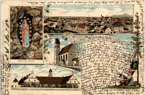 Gruss aus Wörishofen - Litho -647040