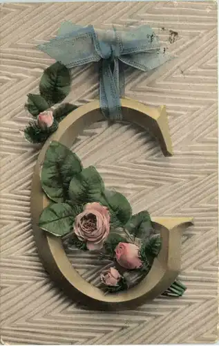 Buchstaben Karte G -647142