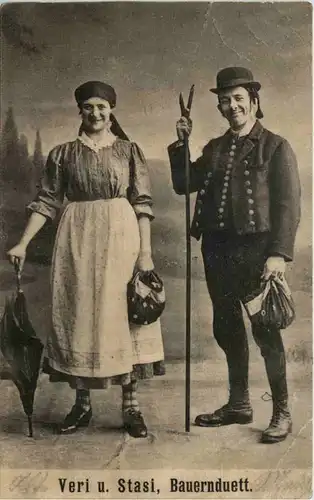 Bauernduett Veri und Stasi -647154
