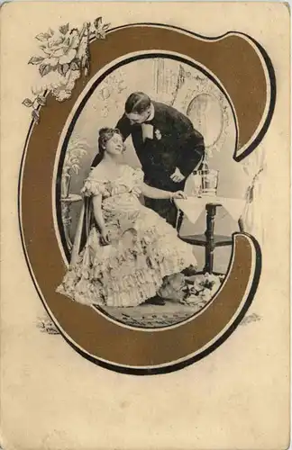 Buchstaben Karte C -647116