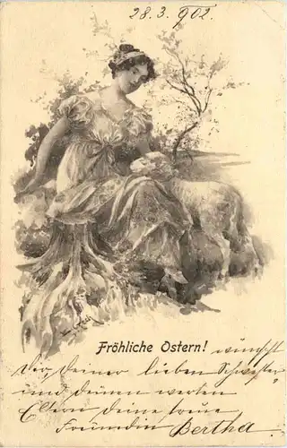Ostern Frau -647178