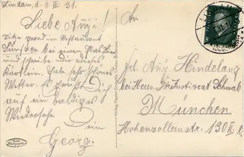 Lindau - Hafeneinfahrt mit Graf Zeppelin -647288