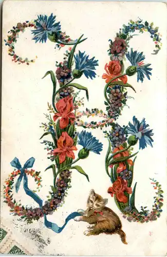 Buchstaben Karte K -647308