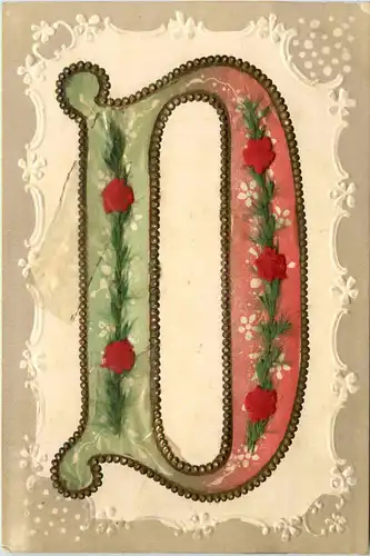 Buchstaben Karte D -647216