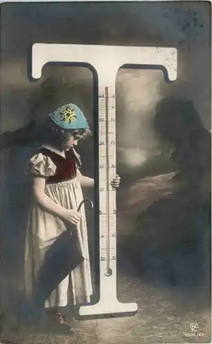 Buchstaben Karte T -647346