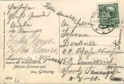 Grinzing - Maria Schmerzen -647716