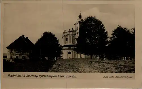 Poutni kostel Sv. Anny v prusmyku Vserubskem -647804