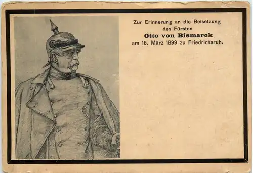 Beisetzung Otto von Bismarck in Freidrichsruh -647942