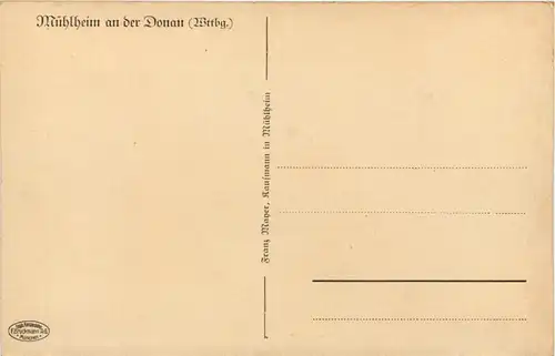 Mühlheim an der Donau1915 -648022