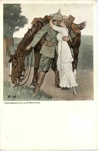 Künstler AK B. Wennerberg -648080