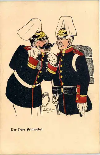 Soldaten Humor - Der Herr Feldwebel -647998