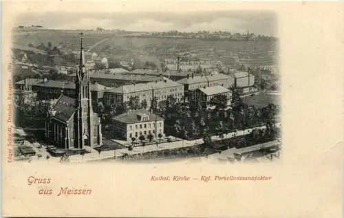 Gruss aus Meissen - Porzellanmanufaktur -648188